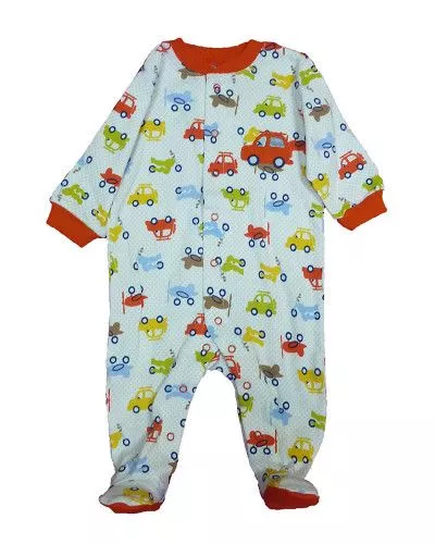 Salopeta Pijama Bebe Cu Masinute Z61 12 Luni Z61 12m