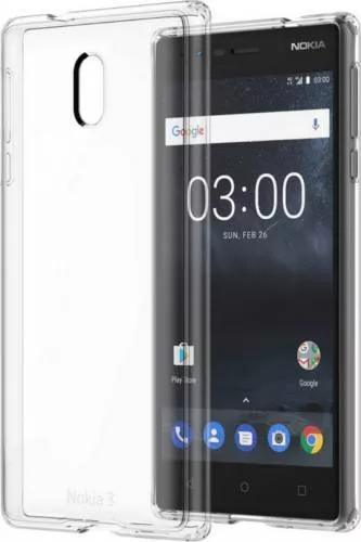 Nokia Coque Transparente CC-103 Nokia 3 - Coque téléphone