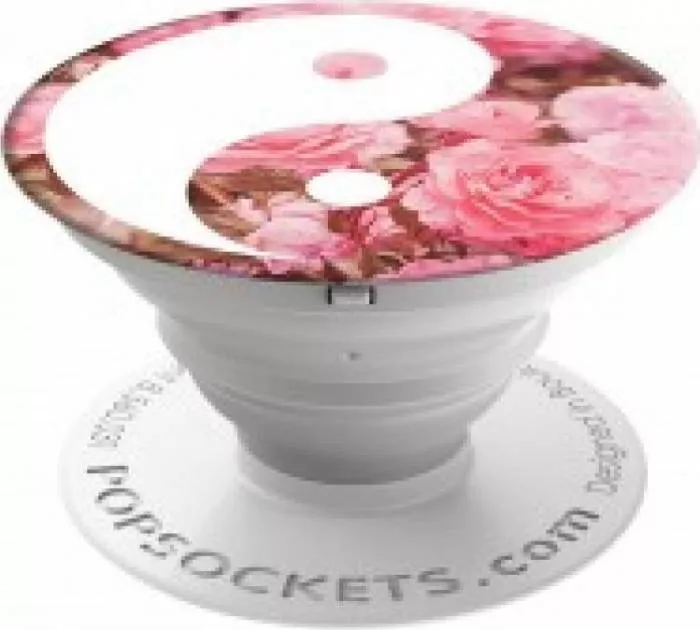 PopSocket Dragon Yin Yang Rouge – Support Téléphone Interchangeable Et Extensible
