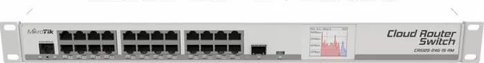 Switch Mikrotik CRS125-24G-1S-RM 24-port Gigabit Ethernet USB Layer 3