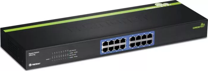 Switch TRENDnet GREENnet TEG-S16g 16 porturi Gigabit — imaginea 3