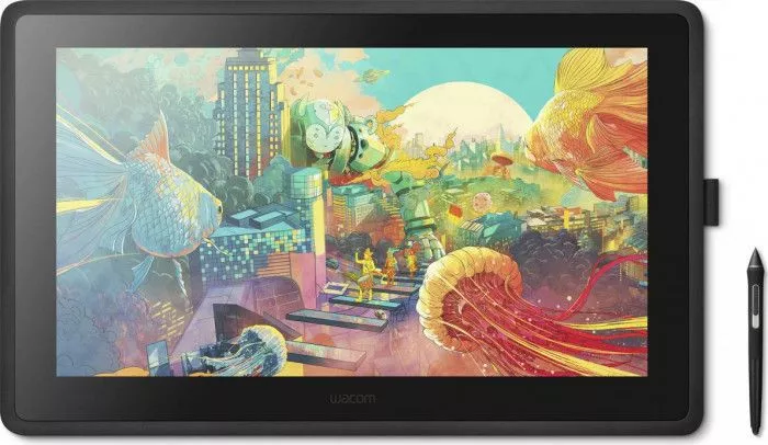 【Wacom】Wacom Cintiq 22 (DTK2260K0D) Tableta Grafica WACOM Cintiq 22 Creative Black dtk2260k0a