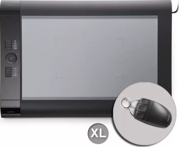 atFoliX 2x Panzerfolie für Wacom INTUOS4 L PTK-840 Schutzfolie matt&stoßfest 4053664872915