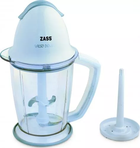 Tocator Zass ZCH02 400W 1.5L Lame Inox Alb