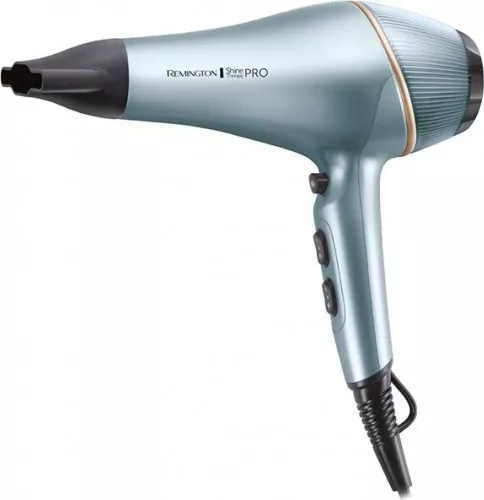 Feon uscător de par Remington Shine Therapy PRO AC9300 2200W Motor AC Generator Ioni Albastru — imaginea 3